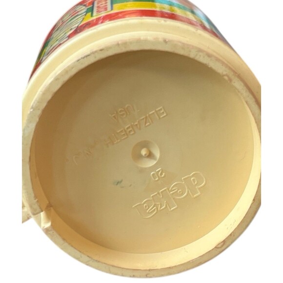 Vintage Deka Plastic Life Savers Coffee Mug Sippy Cup Elizabeth NJ USA No Lid - Picture 6 of 6